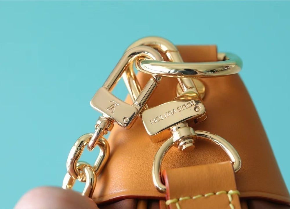 1:1 Replica Louis Vuitton LV Loop Marel Monogram Jacquard Yellow Luxury Bag For Women - 15in/38cm