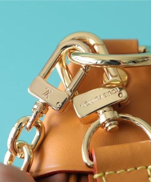 1:1 Replica Louis Vuitton LV Loop Marel Monogram Jacquard Yellow Luxury Bag For Women - 15in/38cm