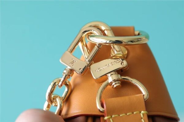 1:1 Replica Louis Vuitton LV Loop Marel Monogram Jacquard Yellow Luxury Bag For Women - 15in/38cm