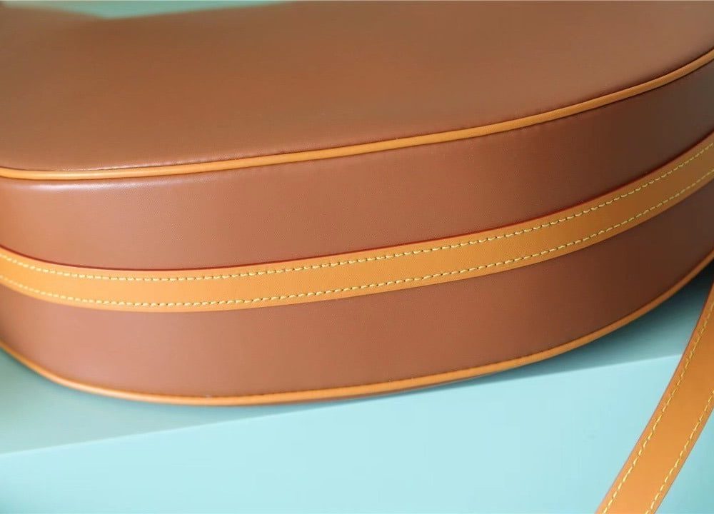 1:1 Replica Louis Vuitton LV Loop Marel Monogram Jacquard Yellow Luxury Bag For Women - 15in/38cm