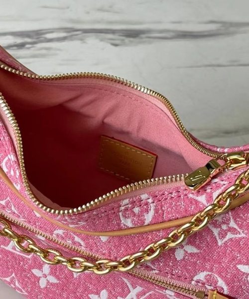 1:1 Replica Louis Vuitton LV Loop Since 1854 Jacquard Pink Luxury Bag For Wonmen M81166 - 9.1in/23cm