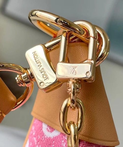 1:1 Replica Louis Vuitton LV Loop Since 1854 Jacquard Pink Luxury Bag For Wonmen M81166 - 9.1in/23cm