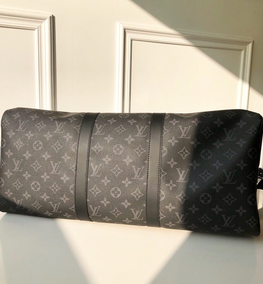 1:1 Replica Louis Vuitton LV Luggage Bag Monogram Black Unique Bag Unisex - 50cm