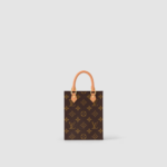 1:1 Replica Louis Vuitton LV Petit Sac Plat Monogram Canvas Essential Bag For Women M81295 - 17 cm/6.6 in