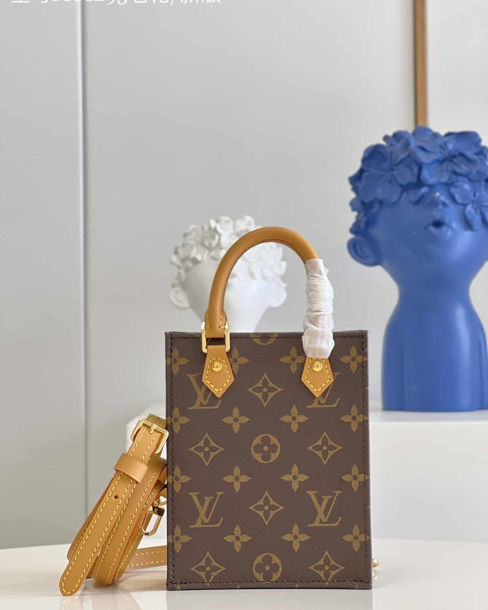 1:1 Replica Louis Vuitton LV Petit Sac Plat Monogram Canvas Essential Bag For Women M81295 - 17 cm/6.6 in
