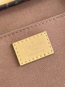 1:1 Replica Louis Vuitton LV Petit Sac Plat Monogram Canvas Essential Bag For Women M81295 - 17 cm/6.6 in