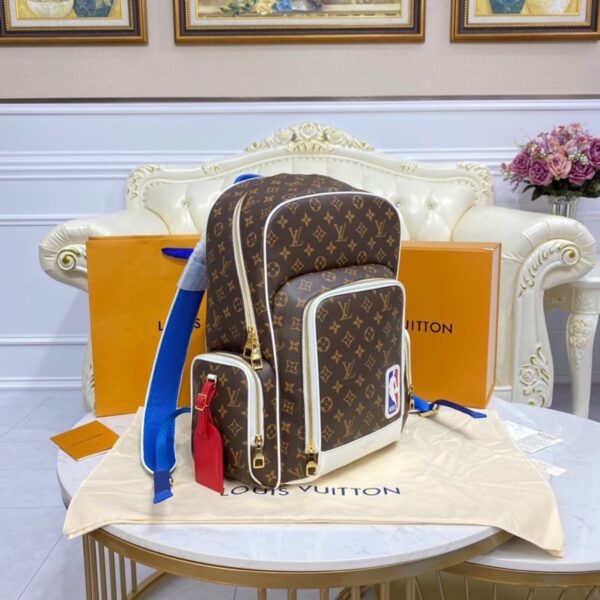 1:1 Replica Louis Vuitton LV LV x NBA New Backpack Monogram Canvas By Virgil Abloh Unique Bag For Men M45581 - 15.7in/40cm