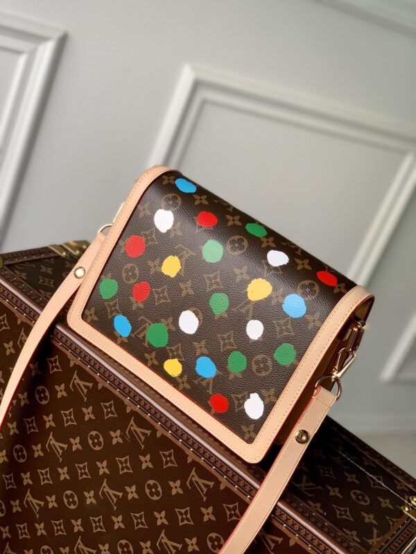 1:1 Replica Louis Vuitton LV LV x YK Dauphine MM Unique Bag For Women M46432 - 9.8in/ 25cm