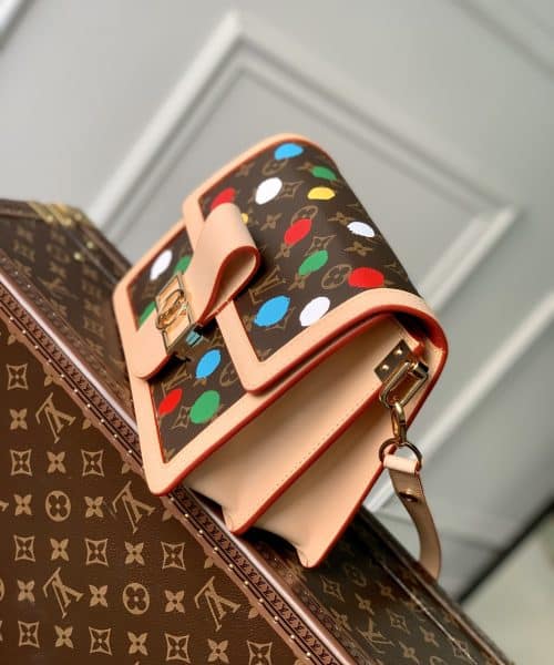 1:1 Replica Louis Vuitton LV LV x YK Dauphine MM Unique Bag For Women M46432 - 9.8in/ 25cm