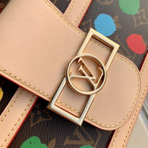 1:1 Replica Louis Vuitton LV LV x YK Dauphine MM Unique Bag For Women M46432 - 9.8in/ 25cm
