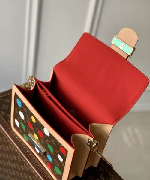 1:1 Replica Louis Vuitton LV LV x YK Dauphine MM Unique Bag For Women M46432 - 9.8in/ 25cm