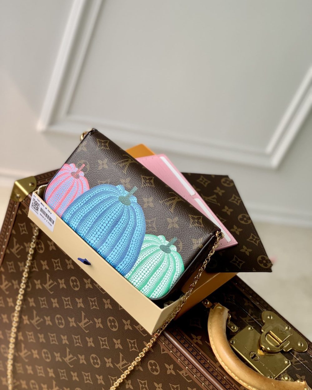 1:1 Replica Louis Vuitton LV LV x YK Félicie Pochette Exclusive Bag For Women M82108 - 8.3in/21cm