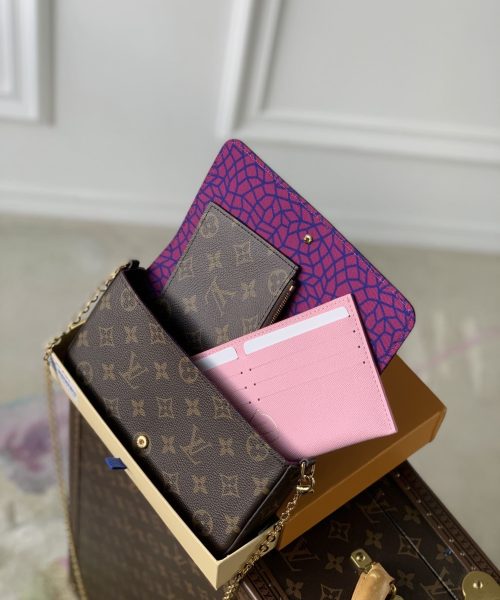 1:1 Replica Louis Vuitton LV LV x YK Félicie Pochette Exclusive Bag For Women M82108 - 8.3in/21cm