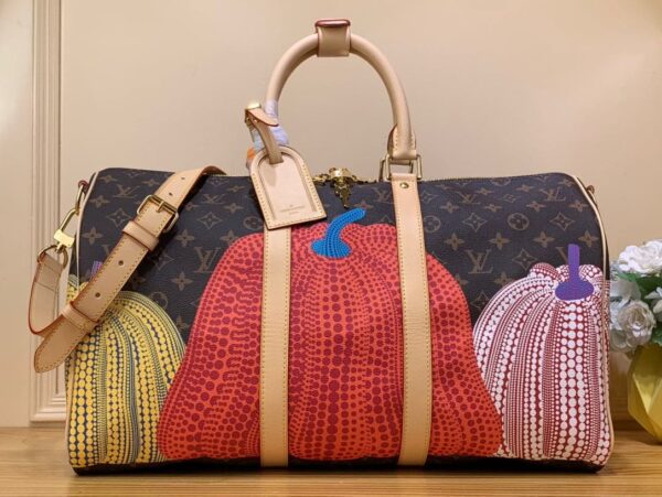 1:1 Replica Louis Vuitton LV LV x YK Keepall 45 Unique Bag For Women M46471 - 45 Cm/ 17.7 In