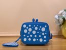 1:1 Replica Louis Vuitton LV LV x YK Nano Noé Blue Gorgeous Bag For Women M81985 - 6.3in/ 16cm