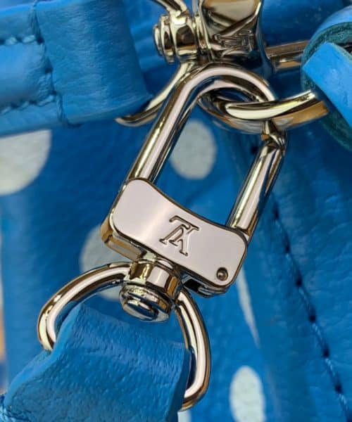1:1 Replica Louis Vuitton LV LV x YK Nano Noé Blue Gorgeous Bag For Women M81985 - 6.3in/ 16cm