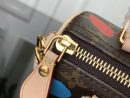 1:1 Replica Louis Vuitton LV LV x YK Nano Speedy Brown Vibrant Bag For Women M81979 - 16cm/ 6.3in