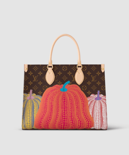 1:1 Replica Louis Vuitton LV LV x YK OnTheGo MM Brown Gorgeous Bag For Women M46466 - 13.8in/ 35cm