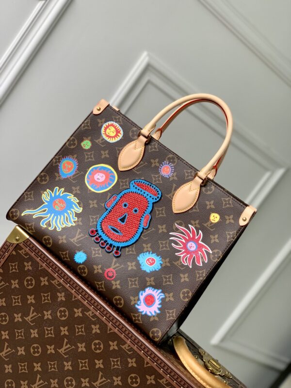 1:1 Replica Louis Vuitton LV LV x YK OnTheGo MM Alluring Bag For Women M46429 - 13.8in/ 35cm