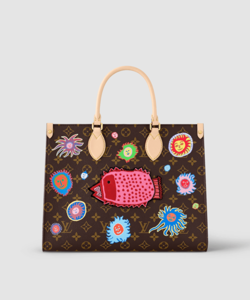 1:1 Replica Louis Vuitton LV LV x YK OnTheGo MM Alluring Bag For Women M46429 - 13.8in/ 35cm