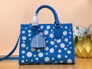 1:1 Replica Louis Vuitton LV LV x YK OnTheGo PM Blue Vibrant Bag For Women M46424 - 9.8in/ 25cm