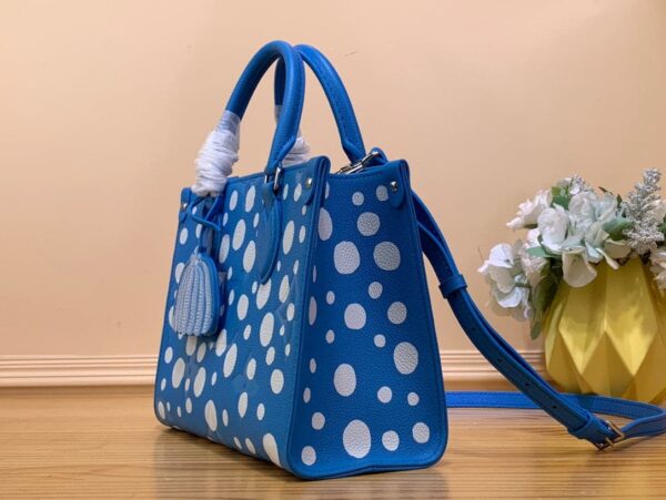 1:1 Replica Louis Vuitton LV LV x YK OnTheGo PM Blue Vibrant Bag For Women M46424 - 9.8in/ 25cm