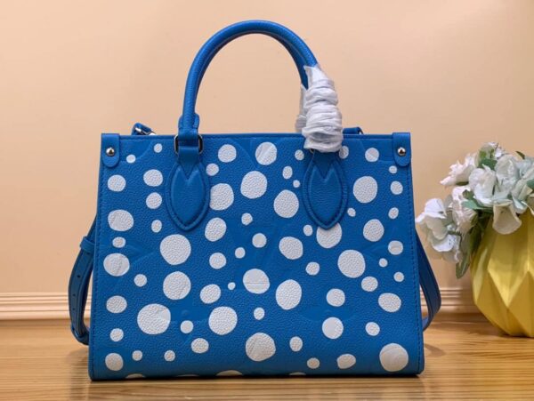 1:1 Replica Louis Vuitton LV LV x YK OnTheGo PM Blue Vibrant Bag For Women M46424 - 9.8in/ 25cm
