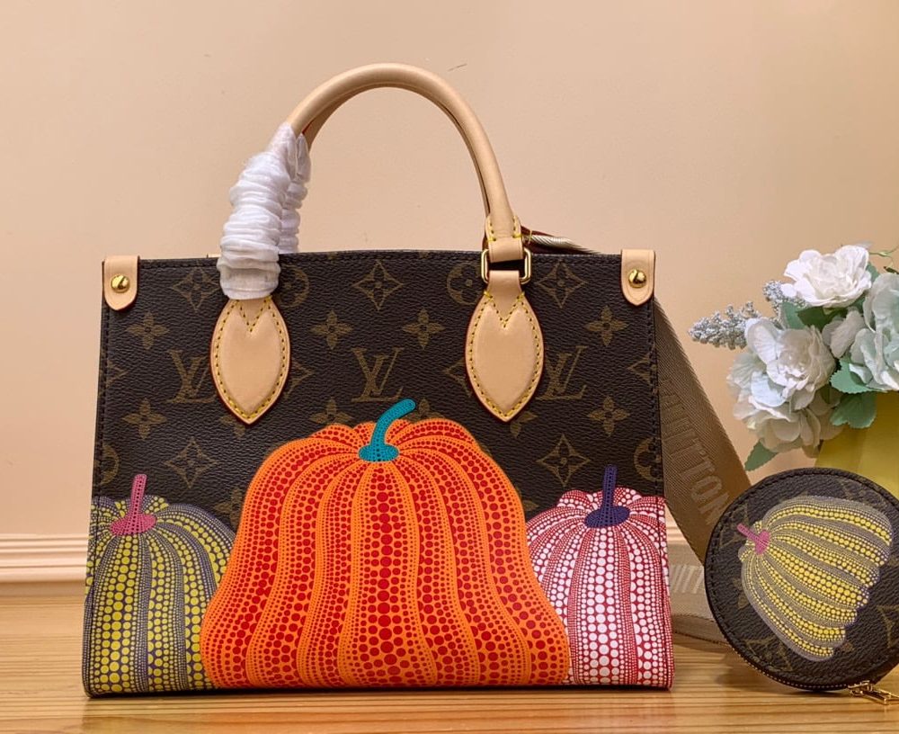 1:1 Replica Louis Vuitton LV LV x YK OnTheGo PM Brown Captivating Bag For Women M46467 - 9.8in/ 25cm