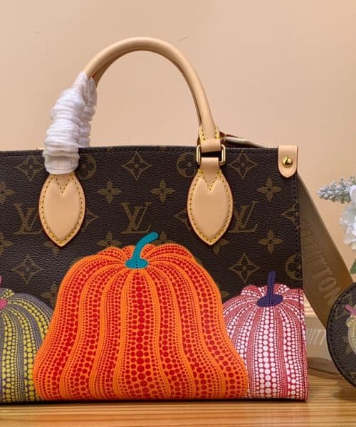 1:1 Replica Louis Vuitton LV LV x YK OnTheGo PM Brown Captivating Bag For Women M46467 - 9.8in/ 25cm