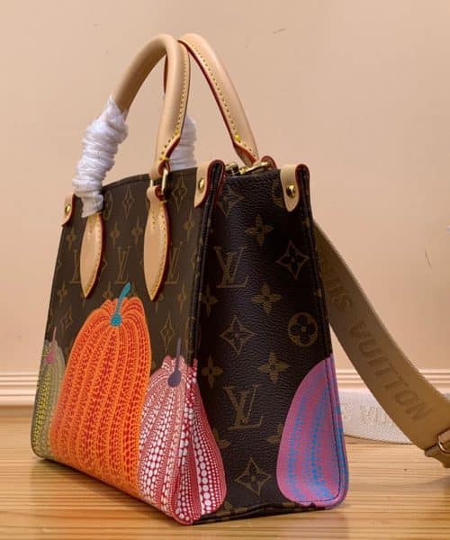 1:1 Replica Louis Vuitton LV LV x YK OnTheGo PM Brown Captivating Bag For Women M46467 - 9.8in/ 25cm