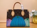 1:1 Replica Louis Vuitton LV LV x YK OnTheGo PM Brown Captivating Bag For Women M46467 - 9.8in/ 25cm