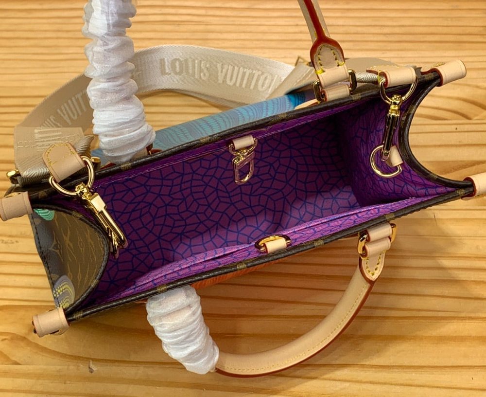 1:1 Replica Louis Vuitton LV LV x YK OnTheGo PM Brown Captivating Bag For Women M46467 - 9.8in/ 25cm