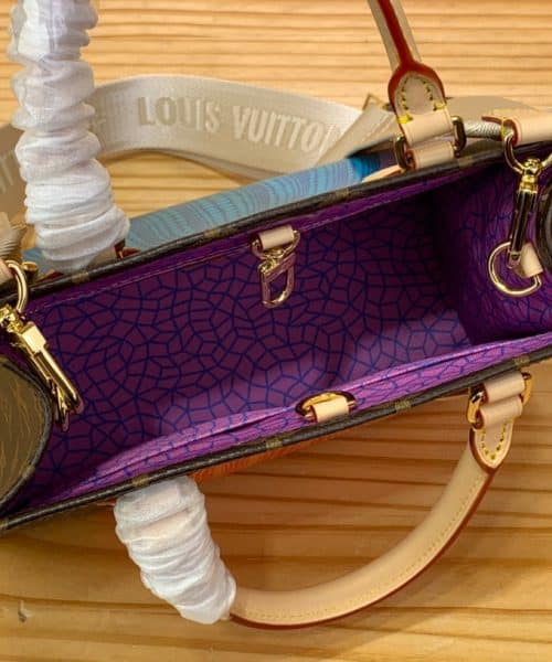 1:1 Replica Louis Vuitton LV LV x YK OnTheGo PM Brown Captivating Bag For Women M46467 - 9.8in/ 25cm