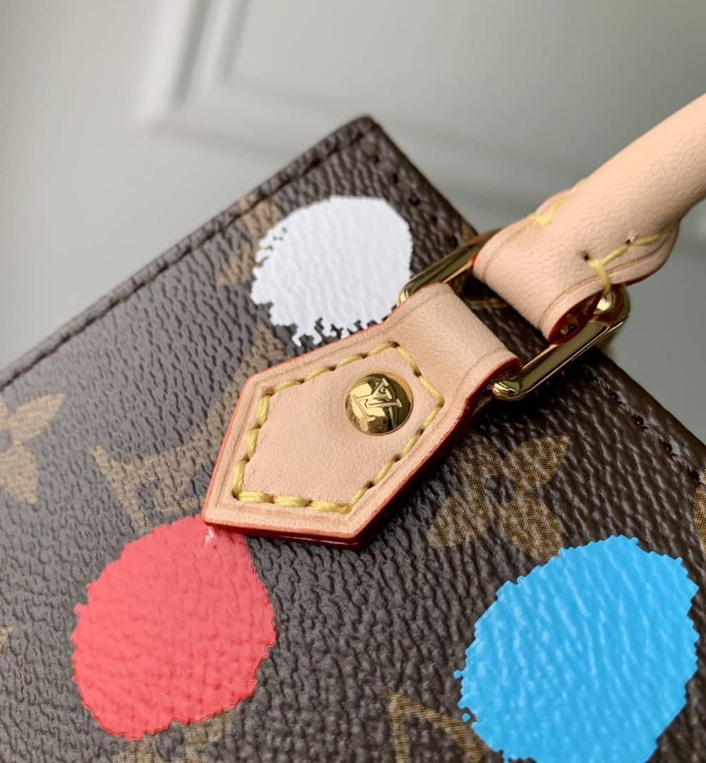 1:1 Replica Louis Vuitton LV LV x YK Petit Sac Plat Tote Brown Gorgeous Bag For Women M81867 - 6.7in/ 17cm