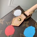 1:1 Replica Louis Vuitton LV LV x YK Petit Sac Plat Tote Brown Gorgeous Bag For Women M81867 - 6.7in/ 17cm
