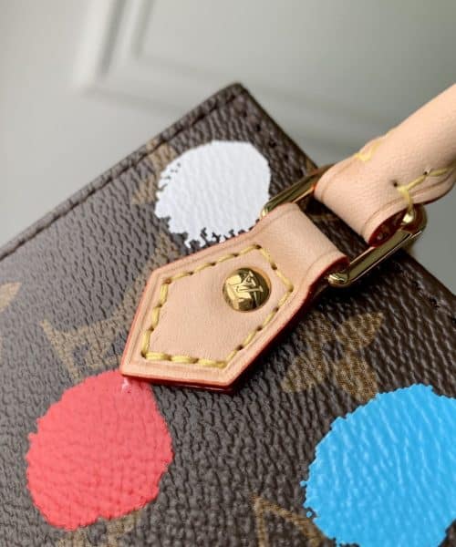 1:1 Replica Louis Vuitton LV LV x YK Petit Sac Plat Tote Brown Gorgeous Bag For Women M81867 - 6.7in/ 17cm