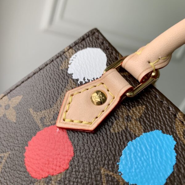 1:1 Replica Louis Vuitton LV LV x YK Petit Sac Plat Tote Brown Gorgeous Bag For Women M81867 - 6.7in/ 17cm