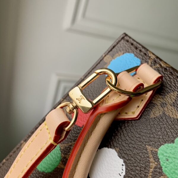 1:1 Replica Louis Vuitton LV LV x YK Petit Sac Plat Tote Brown Gorgeous Bag For Women M81867 - 6.7in/ 17cm