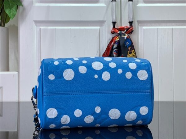 1:1 Replica Louis Vuitton LV LV x YK Speedy Bandoulière 20 Blue Exclusive Bag For Women M46425 -  8.1in/ 20.5cm