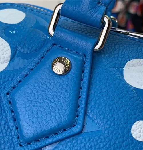 1:1 Replica Louis Vuitton LV LV x YK Speedy Bandoulière 20 Blue Exclusive Bag For Women M46425 -  8.1in/ 20.5cm