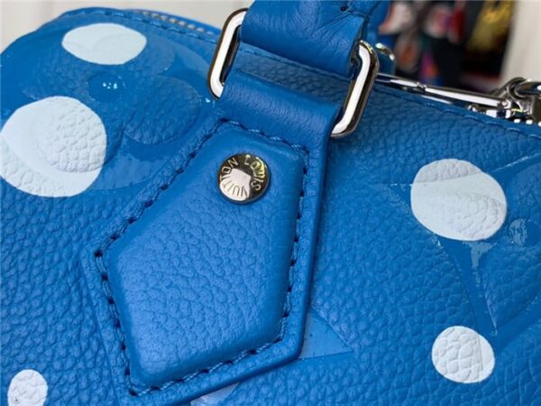 1:1 Replica Louis Vuitton LV LV x YK Speedy Bandoulière 20 Blue Exclusive Bag For Women M46425 -  8.1in/ 20.5cm