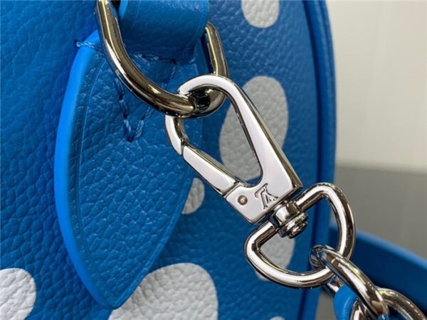 1:1 Replica Louis Vuitton LV LV x YK Speedy Bandoulière 20 Blue Exclusive Bag For Women M46425 -  8.1in/ 20.5cm