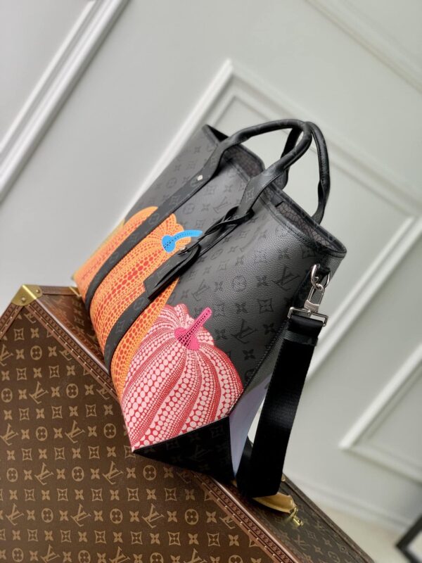 1:1 Replica Louis Vuitton LV LV x YK Weekend Tote Grey Gorgeous Bag For Women M46434 - 16.9in/ 43cm
