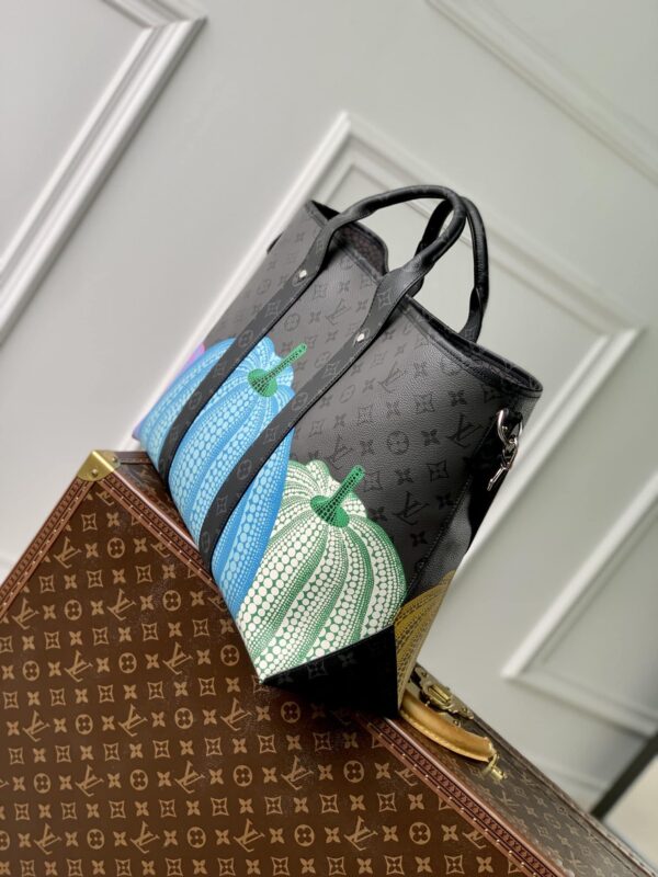 1:1 Replica Louis Vuitton LV LV x YK Weekend Tote Grey Gorgeous Bag For Women M46434 - 16.9in/ 43cm