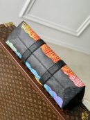 1:1 Replica Louis Vuitton LV LV x YK Weekend Tote Grey Gorgeous Bag For Women M46434 - 16.9in/ 43cm