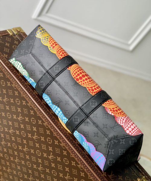 1:1 Replica Louis Vuitton LV LV x YK Weekend Tote Grey Gorgeous Bag For Women M46434 - 16.9in/ 43cm