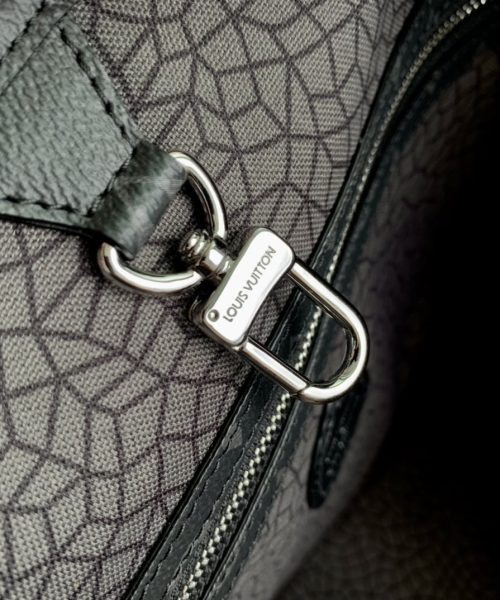 1:1 Replica Louis Vuitton LV LV x YK Weekend Tote Grey Gorgeous Bag For Women M46434 - 16.9in/ 43cm