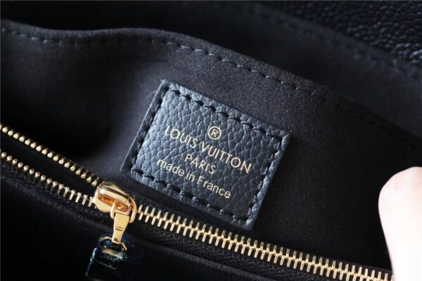 1:1 Replica Louis Vuitton LV Madeleine BB Monogram Empreinte Black Luxury Bag For Women - 9.4in/24cm