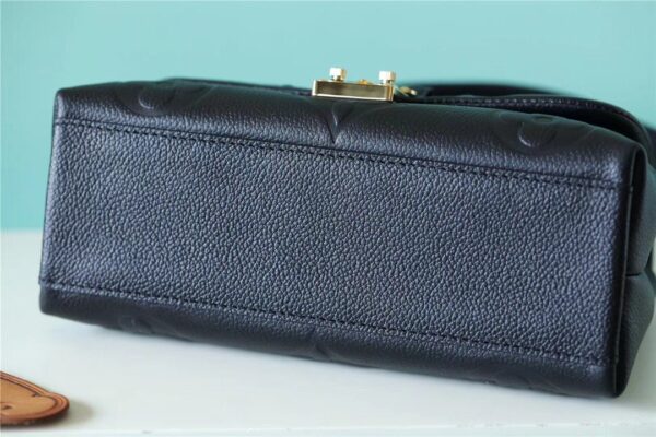 1:1 Replica Louis Vuitton LV Madeleine BB Monogram Empreinte Black Luxury Bag For Women - 9.4in/24cm