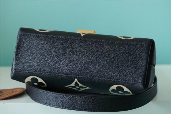 1:1 Replica Louis Vuitton LV Madeleine BB Monogram Empreinte Black Luxury Bag For Women M45978 - 9.4in/24cm